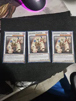 x3 Colossal Fighter - VASM-EN054 - Rare YuGiOh - Image 1