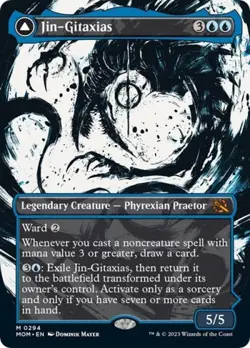 MTG English Jin-Gitaxias (Showcase) NM Foil March of the Machine - Image 1