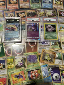 🔥over $450 worth🔥Pokemon Card Lot Japanese Vintage,modern And Slabs - Image 1
