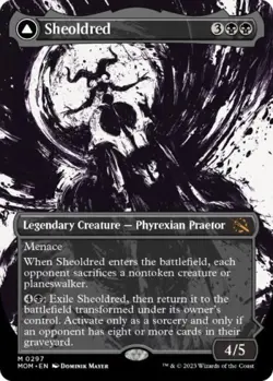 MTG English Sheoldred (Showcase) NM Foil March of the Machine - Image 1