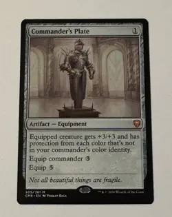 Mtg Commander's Plate - Commander Legends NM - Image 1