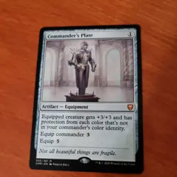 Mtg Commander's Plate - Commander Legends NM - Image 1