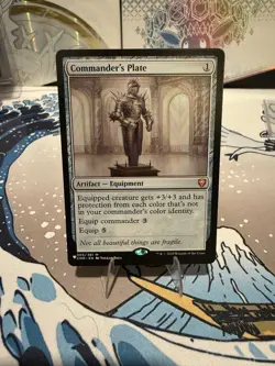 Mtg Commander's Plate - Commander Legends NM - Image 1