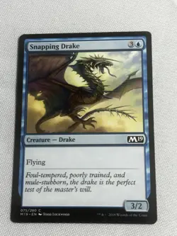 Snapping Drake (075) Core Set 2019 M19 MTG Magic The Gathering L10760* - Image 3