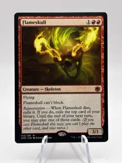 Flameskull 143/284 Adventures In The Forgotten Realms AFR MTG NM - Image 1