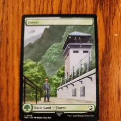 Forest (0025) Magic MtG x1 Universes Beyond Jurassic World - Image 1