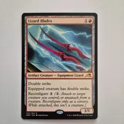 Lizard Blades ~ Kamigawa: Neon Dynasty [ NearMint ] [ Magic MTG ] - Image 1