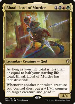 MTG Bhaal, Lord of Murder Magic EDH Commander Deck - Image 1