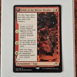 Fable of the Mirror-Breaker/ Reflection of Kiki-Jiki MTG Kamigawa NEO MINT - Image 1