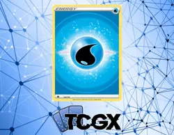 Pokemon - Water Energy (Texture Full Art) - 154/159 - Crown Zenith - Holo NM - Image 1