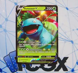 Pokemon - Venusaur V - 01/73 - Champions Path - Holo - Ultra Rare NM - Image 1