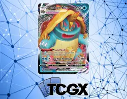 Pokemon - Drednaw VMAX - 15/73 - Champions Path - Holo - Ultra Rare NM - Image 1