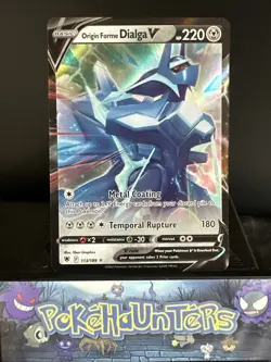 Pokemon Card Origin Forme Dialga V 113/189 Astral Radiance Ultra Rare Holo NM - Image 1