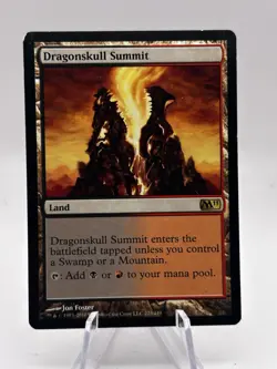 Dragonskull Summit 223/249 Core Set 2011 M11 MTG LP - Image 1