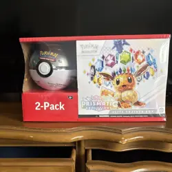 Sam's Club Pokemon Prismatic ETB and Pokeball Bundle Sealed! Moon Ball - Image 1