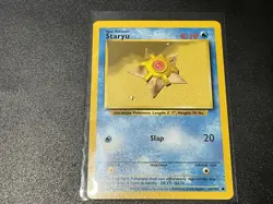 Pokemon TCG WOTC - Staryu 65/102 Unlimited Common - Base Set LP FREE SH - Image 1