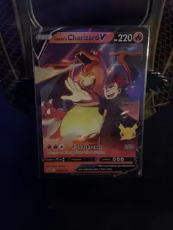 CELEBRATIONS LANCE'S CHARIZARD SWSH133 -25th ANNIVERSARY POKEMON- HOLO - MINT - Image 1