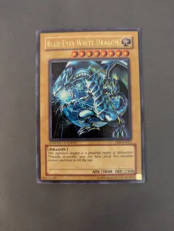 Yugioh English Blue Eyes White Dragon JMP-EN001 Limited Edition - Image 1