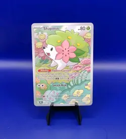 Shaymin 185/182 Illustration Rare Destined Rivals Pokemon Card Nintendo 2025 - Image 1