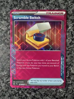 Scramble Switch 186/191 S&V Surging Sparks Ace Spec Holo Rare Pokemon Card - Image 1