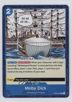 2024 One Piece Card Game: Two Legends OP08 Moby Dick #OP08-056 0nr3 - Image 1