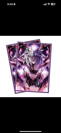 Trading Card YU-GI-OH Yubel Iridescent TCG Card Sleeves 63X90mm - Image 2