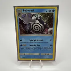 Poliwrath 32/149 Sun And Moon Base Holo Rare Pokemon Trading Card Near Mint - Image 1