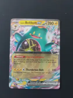 Pokemon - Iono's Bellibolt ex - 053/159 - SV Journey Together - Half Art Card - Image 2