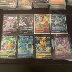 Pokemon TCG Korean Eeveelution V card bundle X8 - Image 1