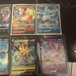 Pokemon TCG Korean Eeveelution V card bundle X8 - Image 3