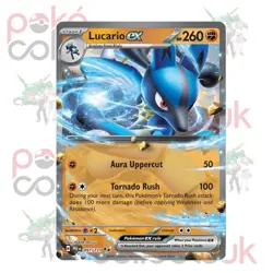 Lucario EX 051/131 - Prismatic Evolutions - Pokemon Card - Near Mint - Image 1