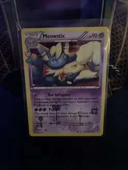 Meowstic RC15/RC32 Holo XY Generations Radiant Collection Pokemon Card 2016 LP - Image 1