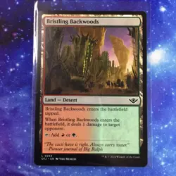 Bristling Backwoods - Outlaws of Thunder Junction #0253 MTG Magic The Gathering - Image 1