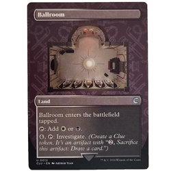 x4 Ballroom CLU MTG M/NM Playset Borderless Uncommon Land Multi-color White TCG - Image 1