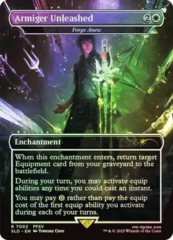MTG | Armiger Unleashed - Forge Anew [Secret Lair FINAL FANTASY] FOIL - Image 1