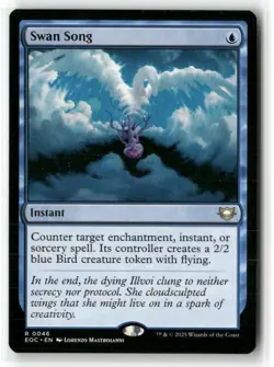 Swan Song Commander: Edge Of Eternities MTG Magic NM - Image 1