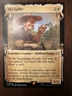 The Gaffer : MTG - LTC Lord Of The Rings / Showcase Scrolls #0414 / NM - Image 1