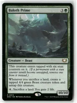 Baloth Prime Commander: Edge Of Eternities MTG Magic NM - Image 1