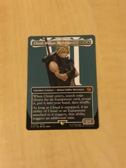 MTG Cloud, Midgard Mercenary (Borderless) Non-Foil 0375 - Image 1