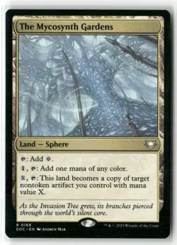 The Mycosynth Gardens Commander: Edge Of Eternities MTG Magic NM - Image 1