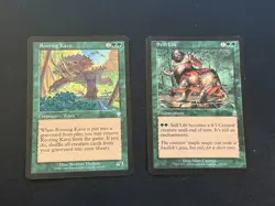 Magic The Gathering - MTG Rooting Kavu (207/350) + Still Life (275/350) LP - Image 1