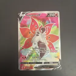 Pokemon - Volcarona V (Full Art) - 170/203 - Evolving Skies - Holo - Ultra Ra NM - Image 1