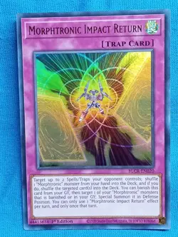 YuGiOh Cards - Morphtronic Impact Return - BLCR-EN020 - Near Mint - Image 1
