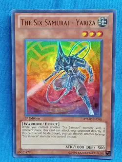 YuGiOh Cards - The Six Samurai - Yariza - RYMP-EN090 - Near Mint - Image 1