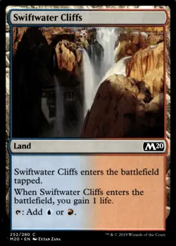 Swiftwater Cliffs 252/280 MTG Core Set 2020 -Buy 10 Get 10 Free Mix & Match - Ad - Image 1