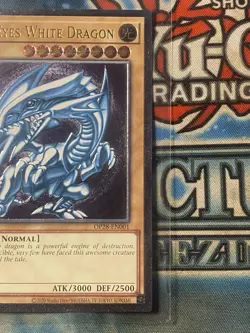 Yugioh OP28-EN001 Blue-Eyes White Dragon Ultimate - Image 4