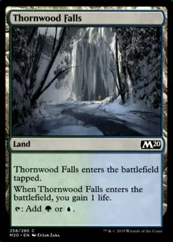 Thornwood Falls 258/280 MTG Core Set 2020 -Buy 10 Get 10 Free Mix & Match - Add - Image 1