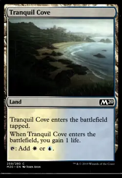 Tranquil Cove 259/280 MTG Core Set 2020 -Buy 10 Get 10 Free Mix & Match - Add 2 - Image 1