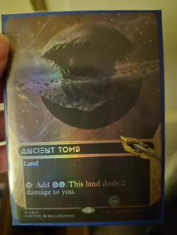 Ancient Tomb (0001) (Borderless) Edge of Eternities: Stellar Sights Foil - Image 1