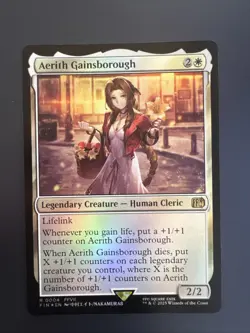 Aerith Gainsborough Final Fantasy Foil - Image 1